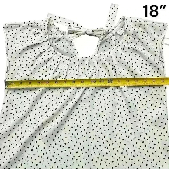 Lauren Conrad Blouse Bundle, Size S, Polka Dot, Floral, short Sleeve - Picture 8 of 14